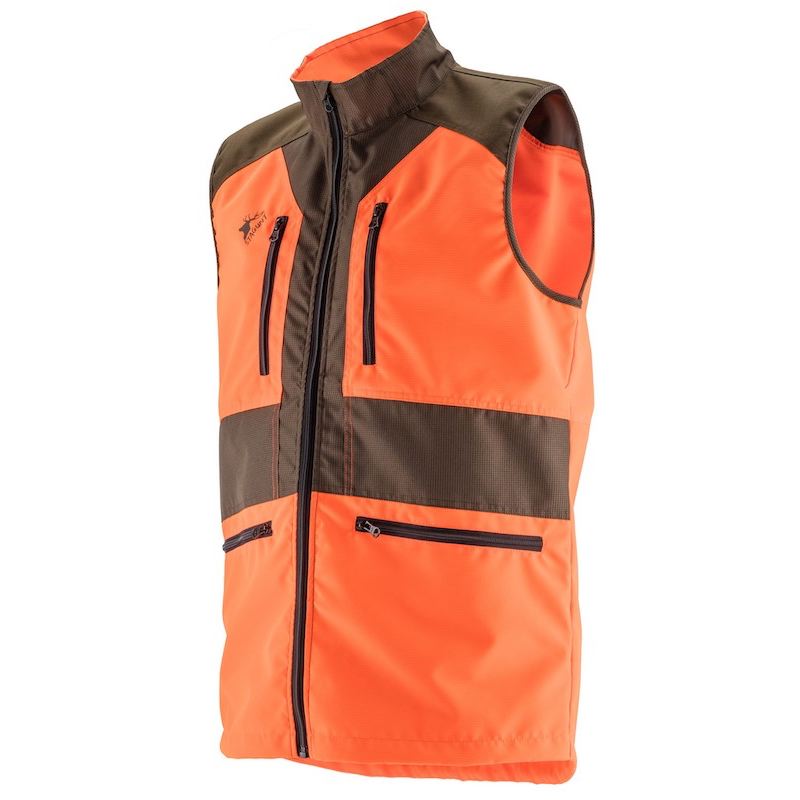gilet chasse fluo avec poches