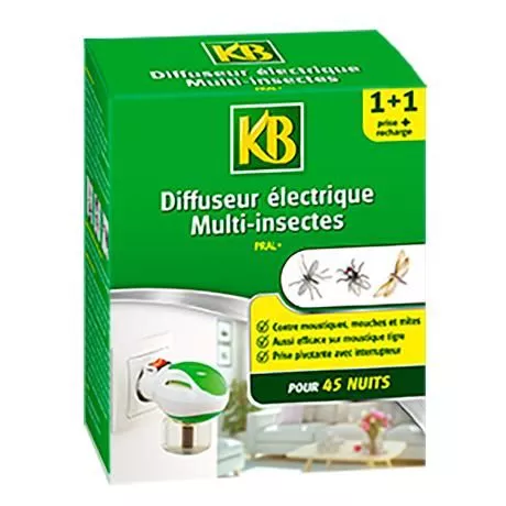 KB diffuseur électrique multi-insectes - Equi Agri