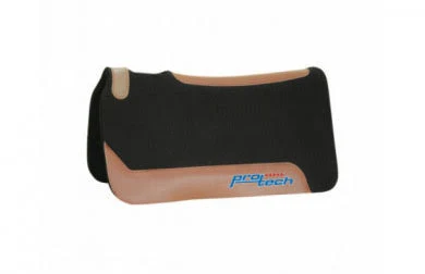 TAPIS DE SELLE BARIL cowgirl classique laçage TEAL sur feutre marron
